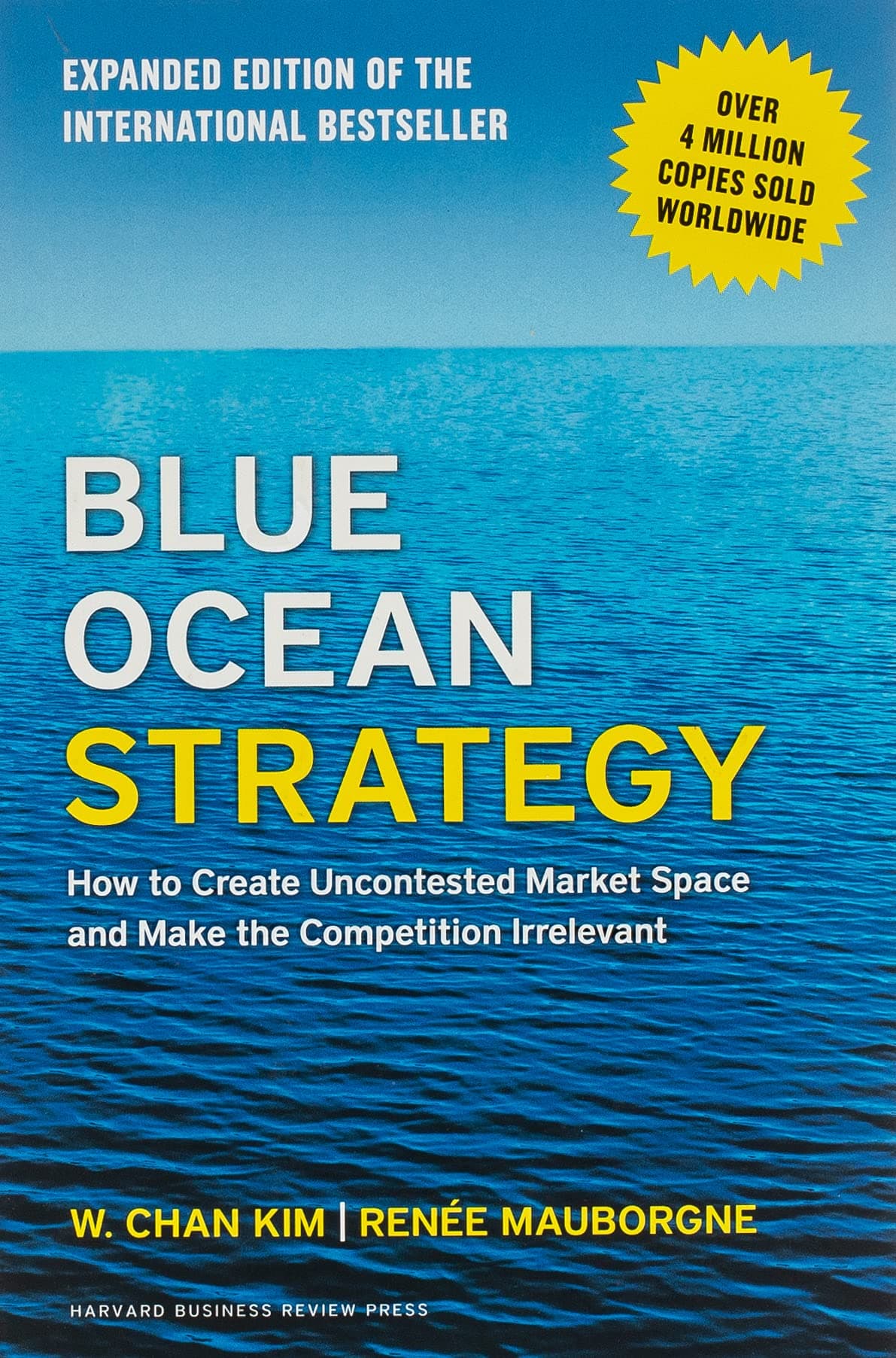Blue Ocean Strategy – W. Chan Kim & Reneé Mauborgne könyvborító