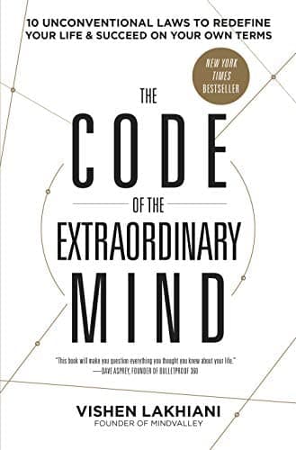 The code of the extraordinary mind – Vishen Lakhiani könyvborító