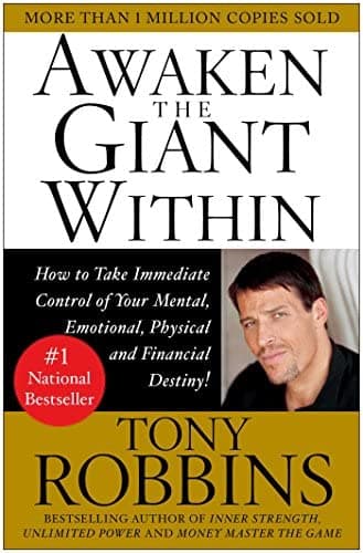 Awaken the Giant within – Tony Robbins könyvborító