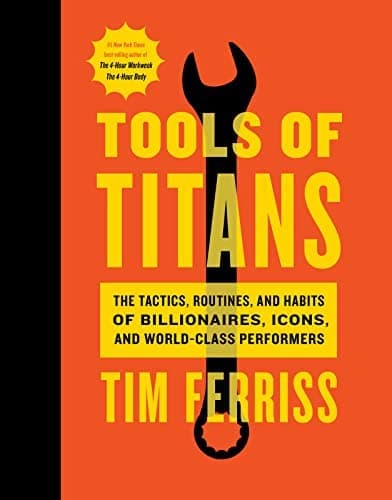 Tools of Titans – Tim Ferris könyvborító