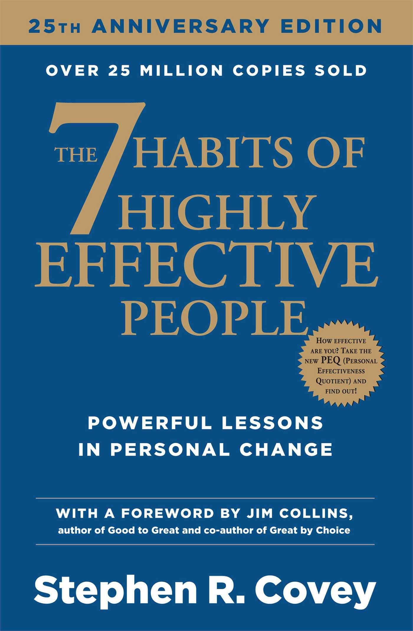 7 Habits of Highly Effective People – Stephen R. Covey könyvborító