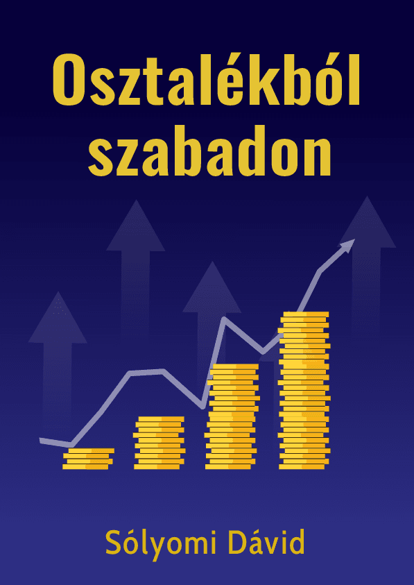 Osztalékból szabadon – Sólyomi Dávid könyvborító