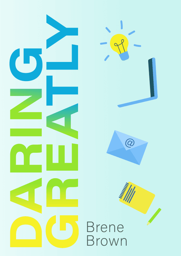 Daring Greatly – Brené Brown könyvborító