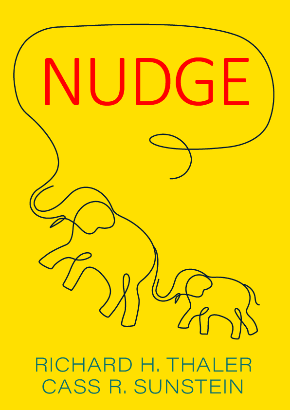 Nudge – Richard H. Thaler, Cass R. Sunstein könyvborító
