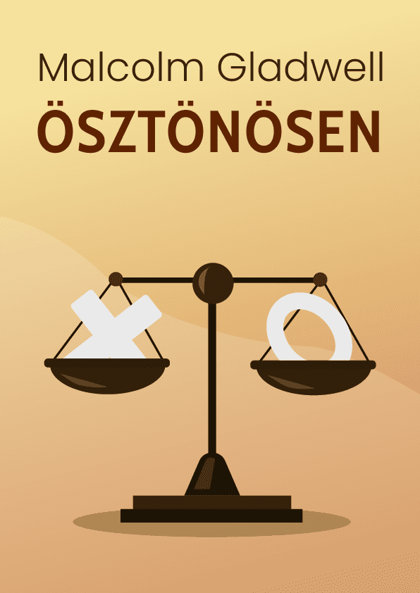 Ösztönösen – Malcolm Gladwell könyvborító
