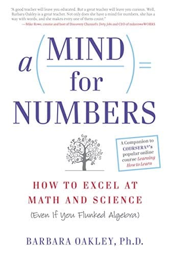A mind for numbers – Barbara Oakley könyvborító