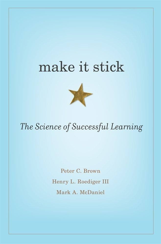 Make it stick – Peter C. Brown könyvborító