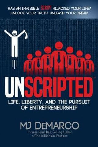 Unscripted – MJ Demarco könyvborító