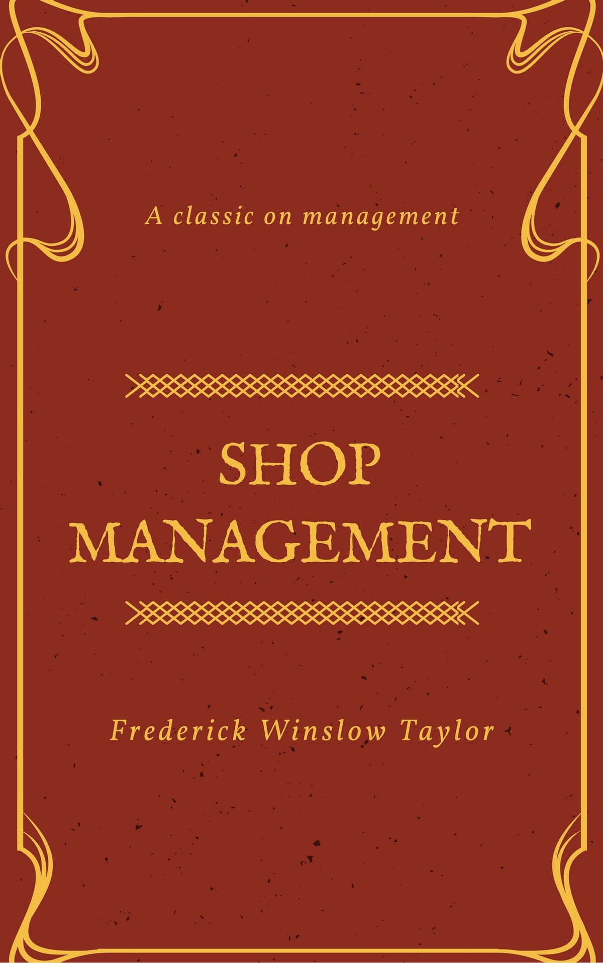 Shop Management – Frederick Winslow Taylor könyvborító