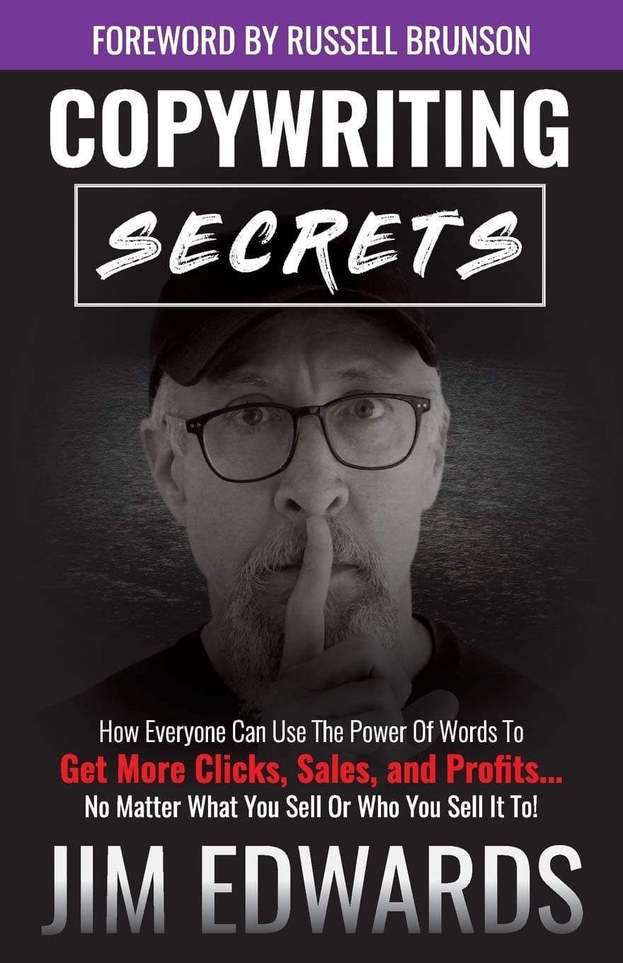 Copywriting Secrets – Jim Edwards könyvborító