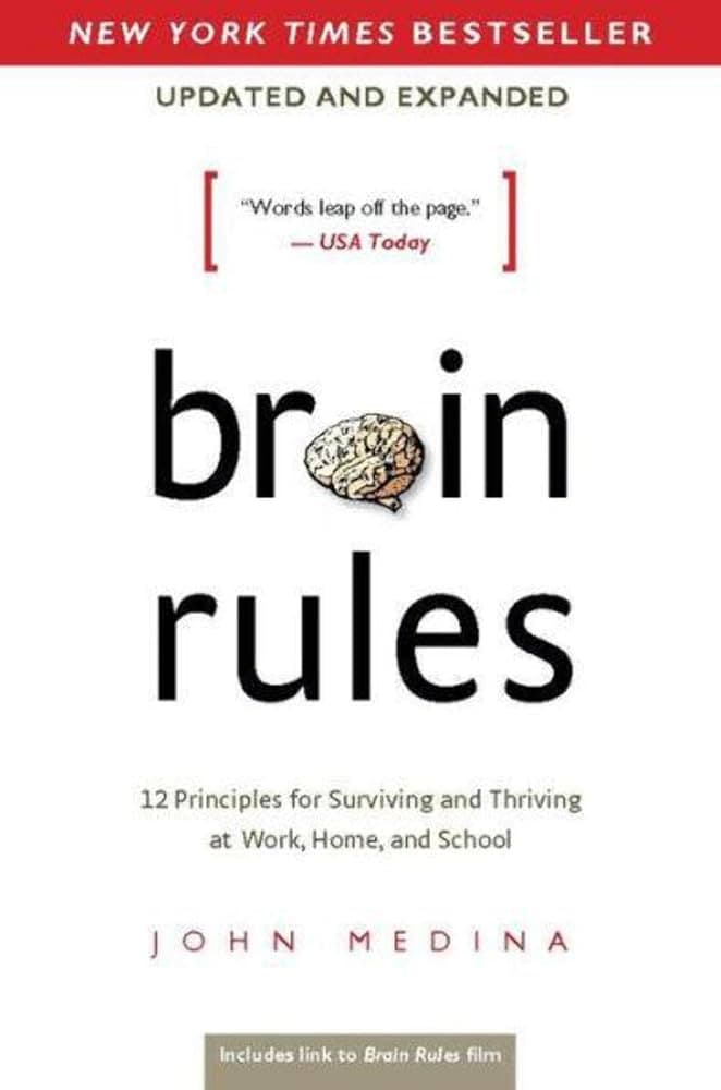 Brain Rules – John Medina könyvborító