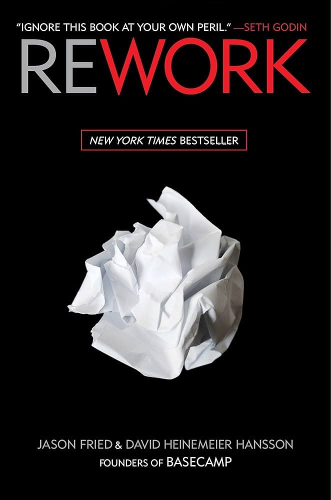 ReWork – Jason Fried könyvborító