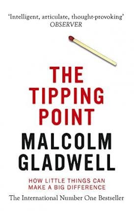 The Tipping Point – Malcolm Gladwell könyvborító