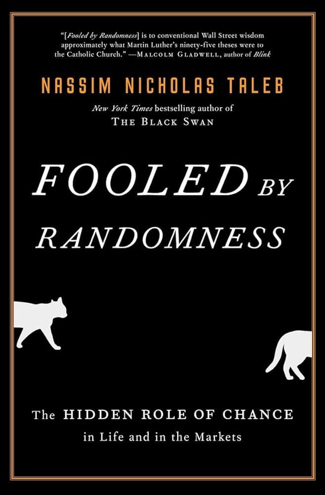 Fooled by Randomness – Nassim Nicholas Taleb könyvborító