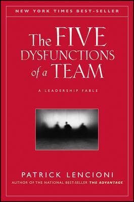 The Five Dysfunctions of a Team – Patrick Lencioni könyvborító
