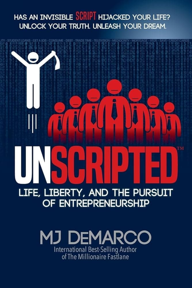 Unscripted – MJ Demarco könyvborító