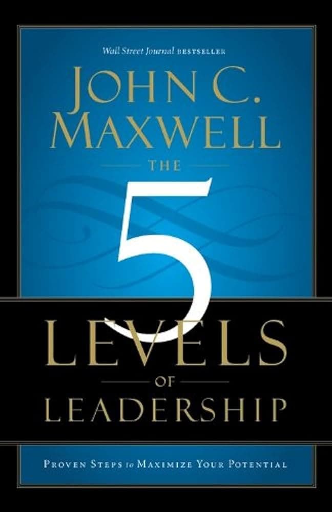 The five levels of leadership – John Maxwell könyvborító