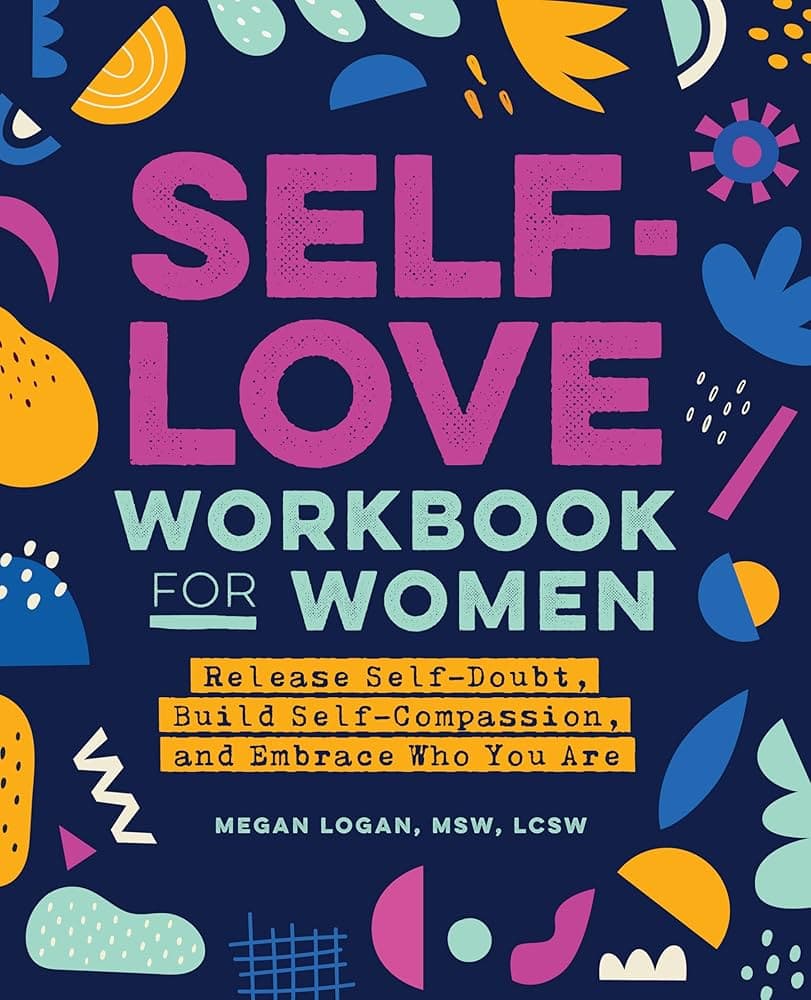Self-Love Workbook for women – Megan Logan könyvborító