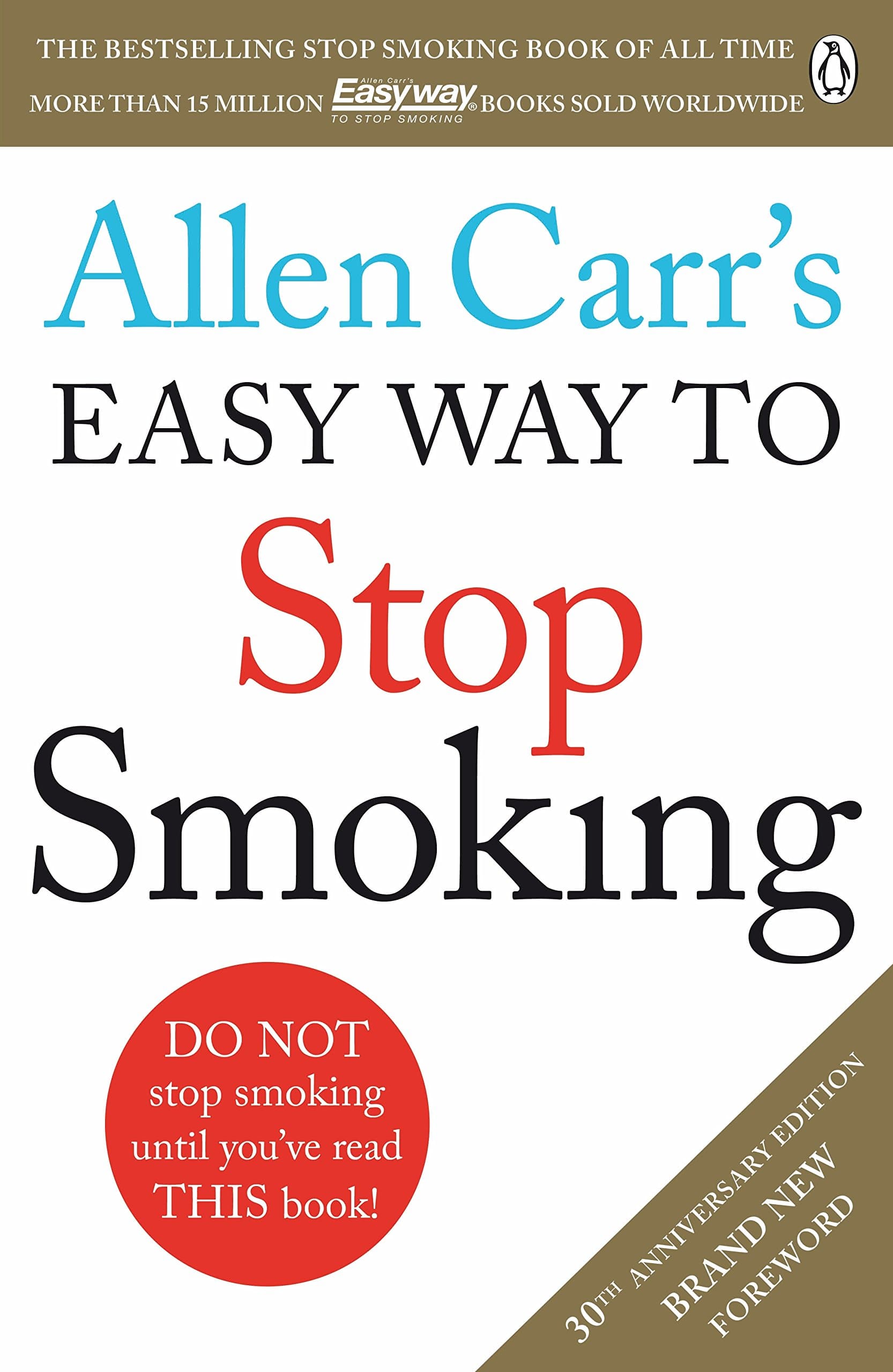 Easy Way to Stop Smoking – Allen Carr könyvborító