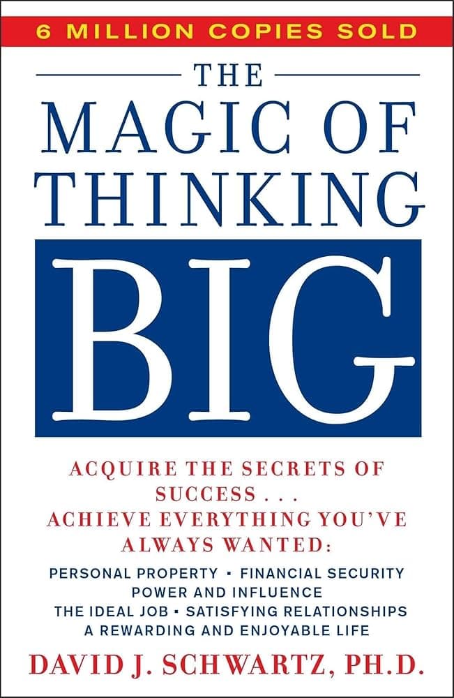 The Magic of thinking Big – Davif J. Schwartz könyvborító
