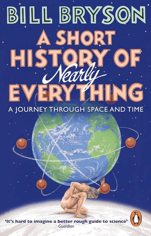 The Short History of Nearly Everything – Bill Bryson könyvborító