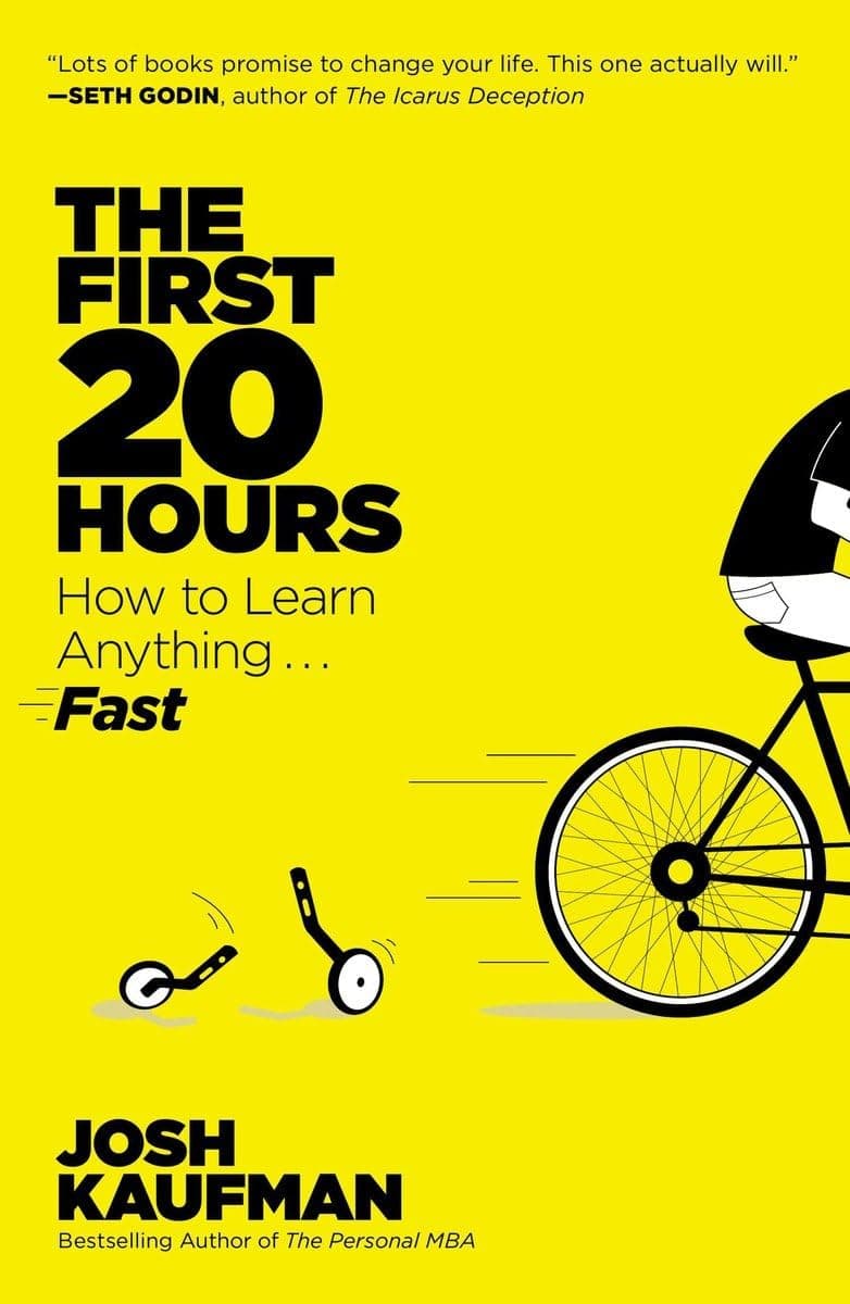 The First 20 Hours – Josh Kaufman könyvborító