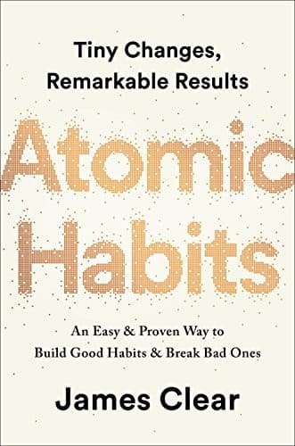 Atomic Habits – James Clear könyvborító