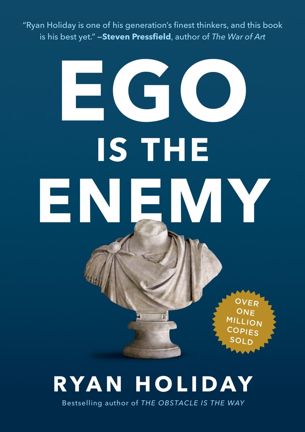 Ego Is the Enemy – Ryan Holiday könyvborító