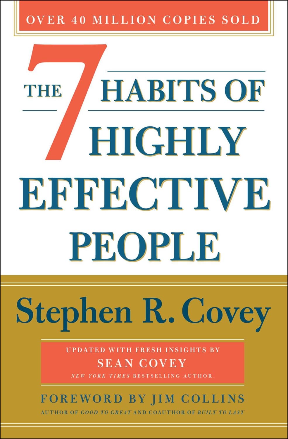 The 7 Habits of Highly Effective People – Stephen R. Covey könyvborító
