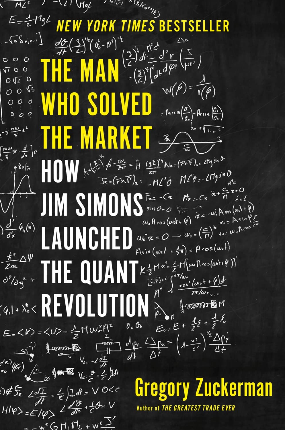 The Man Who Solved the Market – Gregory Zuckerman könyvborító