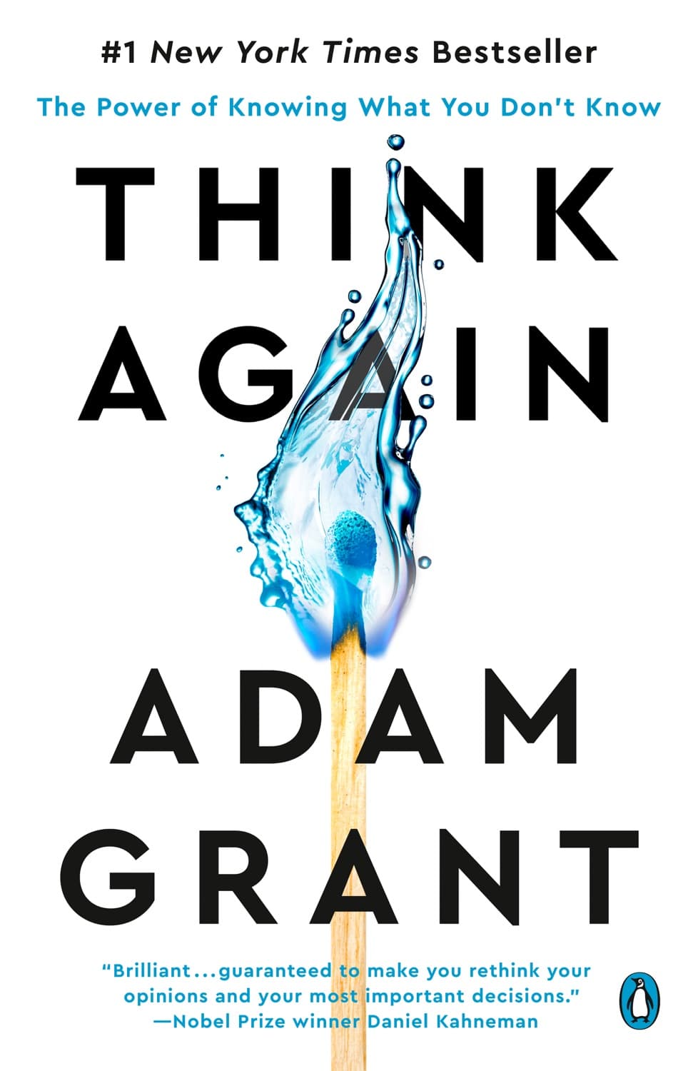 Think Again – Adam Grant könyvborító
