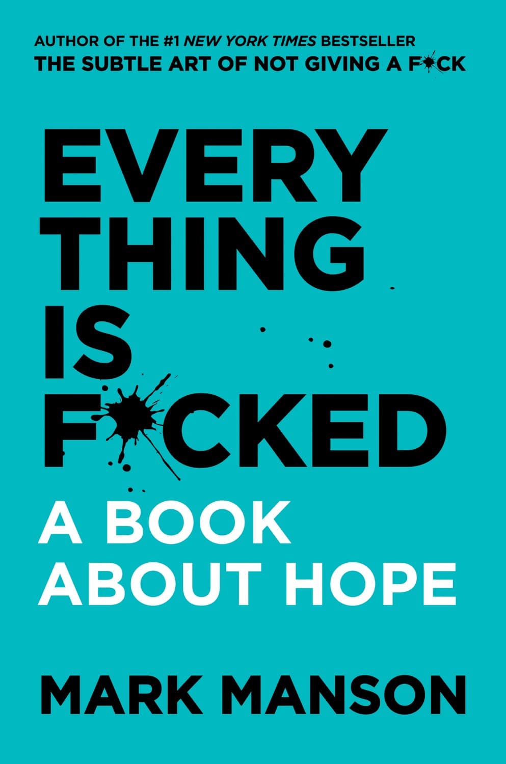 Everything Is F*cked – Mark Manson könyvborító