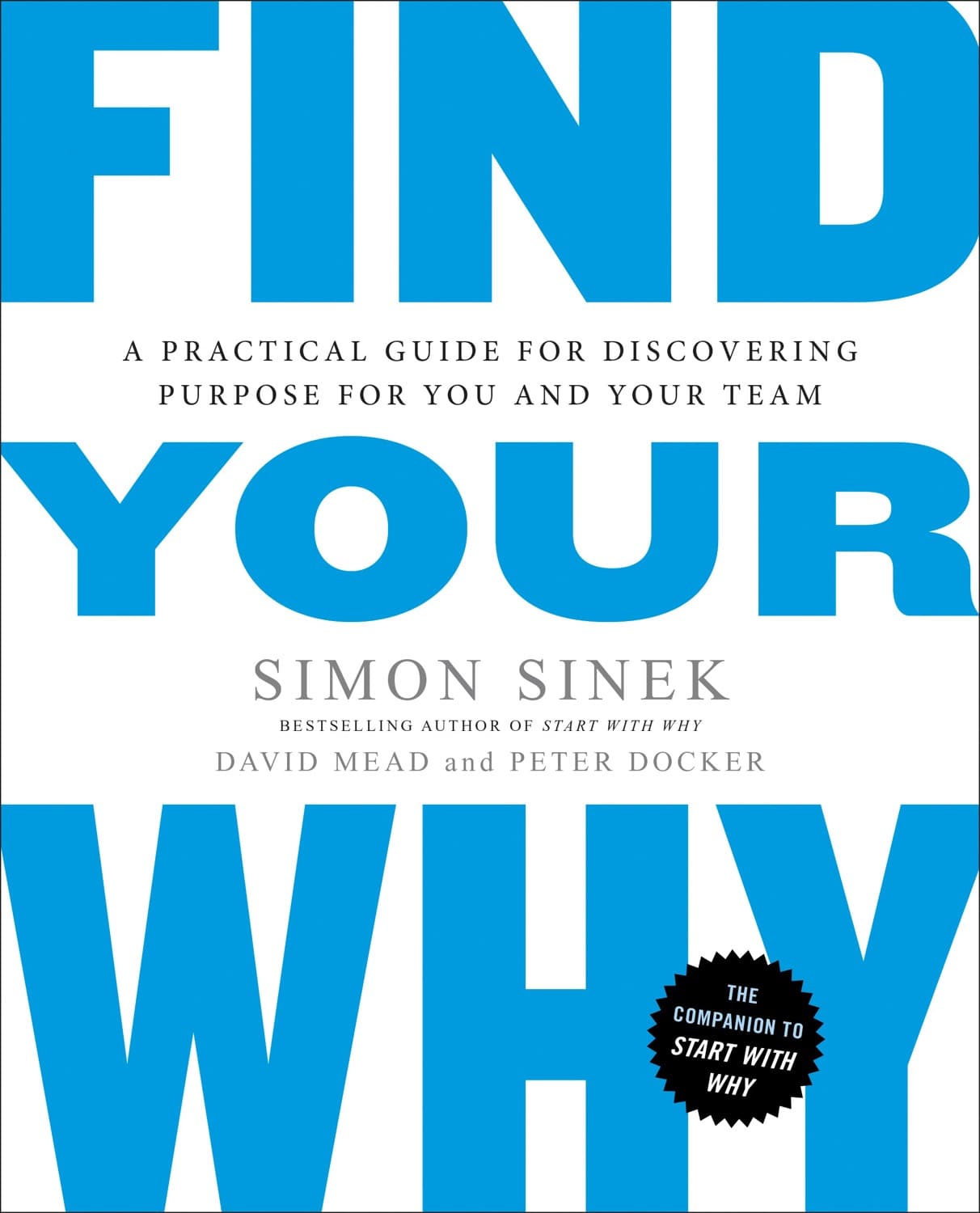 Find Your Why – Simon Sinek könyvborító