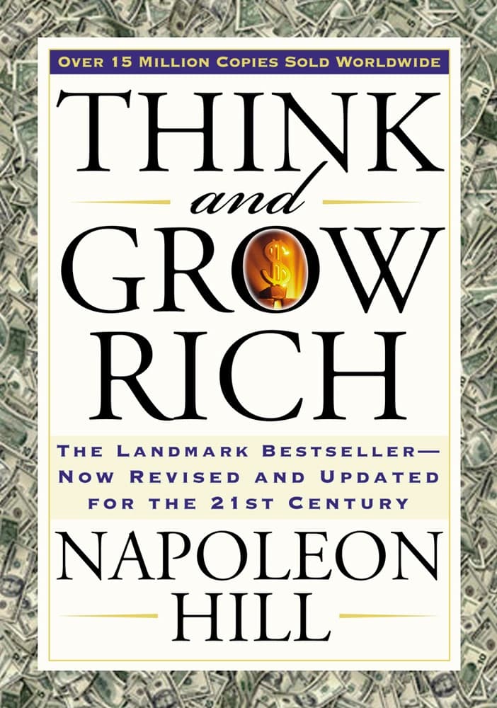 Think and Grow Rich – Napoleon Hill könyvborító