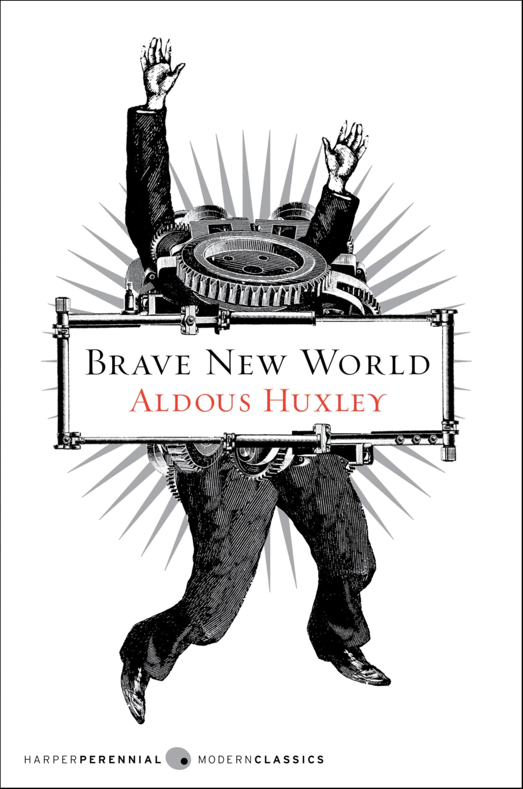 Brave new world – Aldous Huxley könyvborító