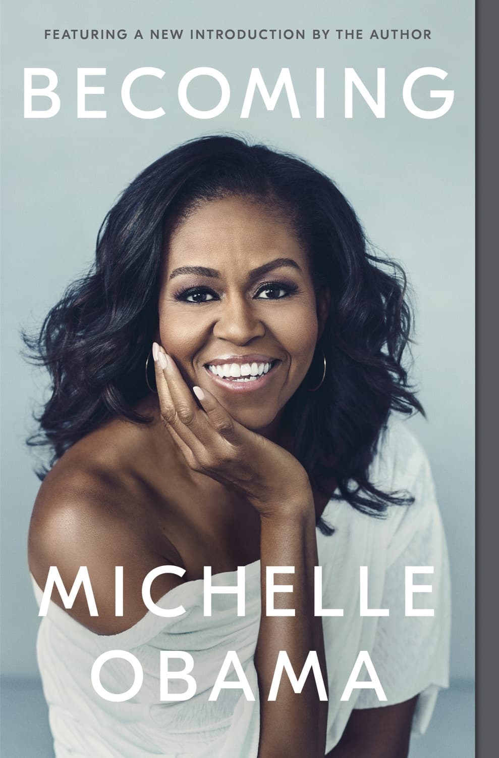 Becoming – Michelle Obama könyvborító