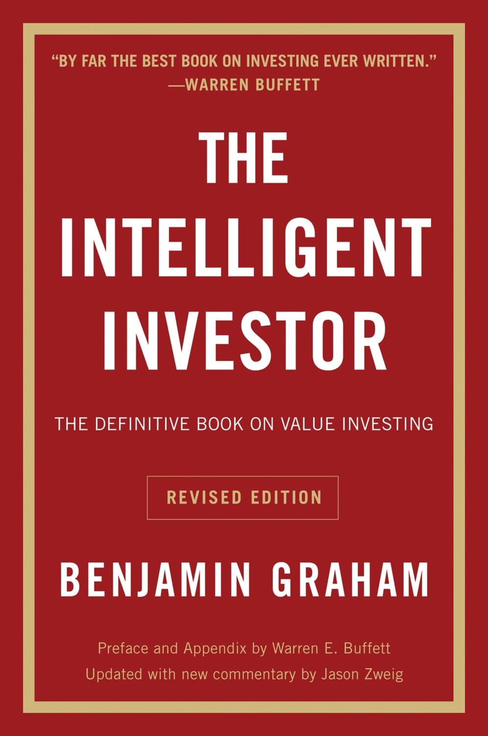 The Intelligent Investor – Benjamin Graham könyvborító
