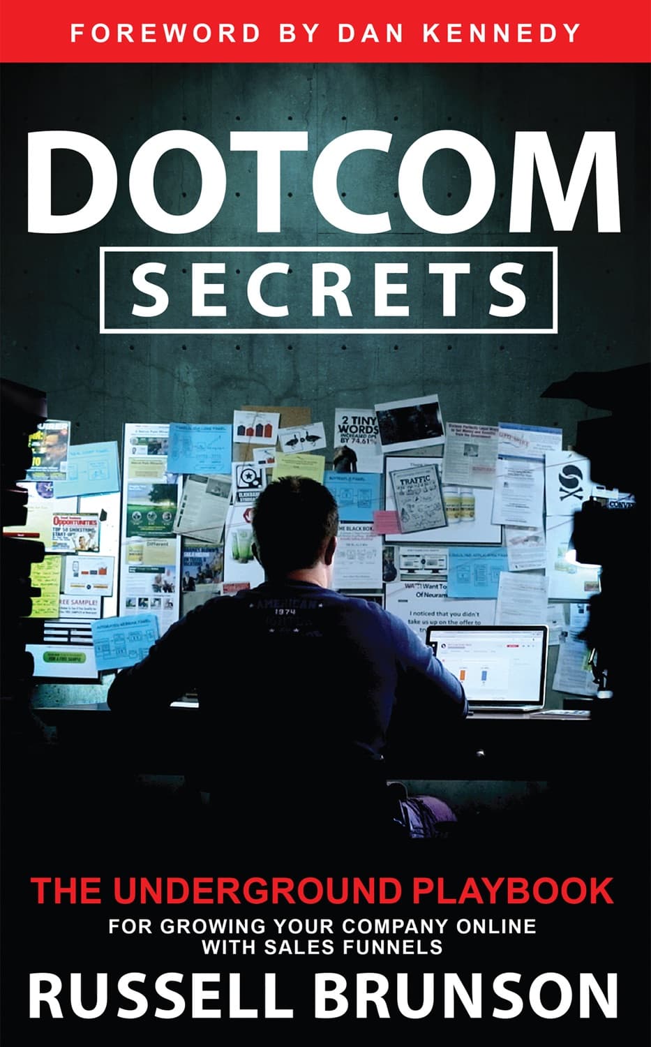 DotCom Secrets – Russel Brunson könyvborító