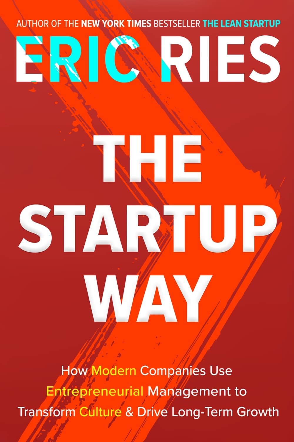 The Startup Way – Eric Ries könyvborító