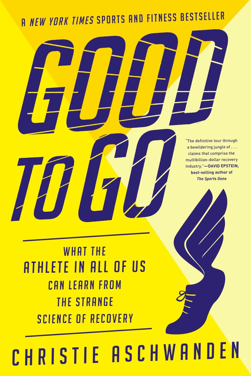 Good to Go – Christie Aschwanden könyvborító