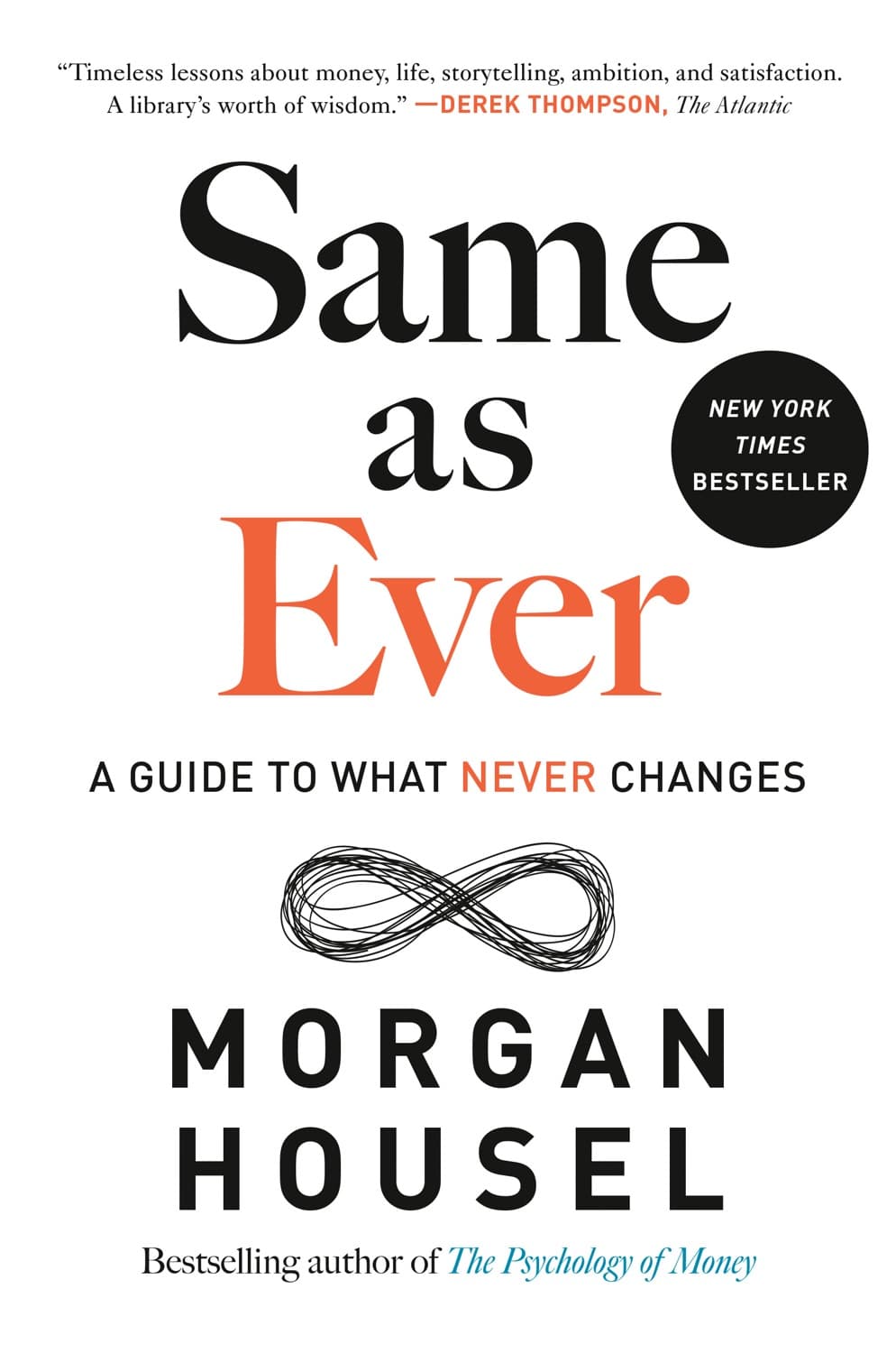 Same As Ever – Morgan Housel könyvborító