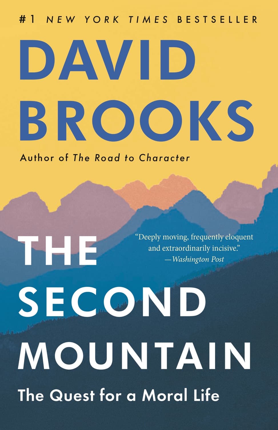 A második hegy – David Brooks könyvborító