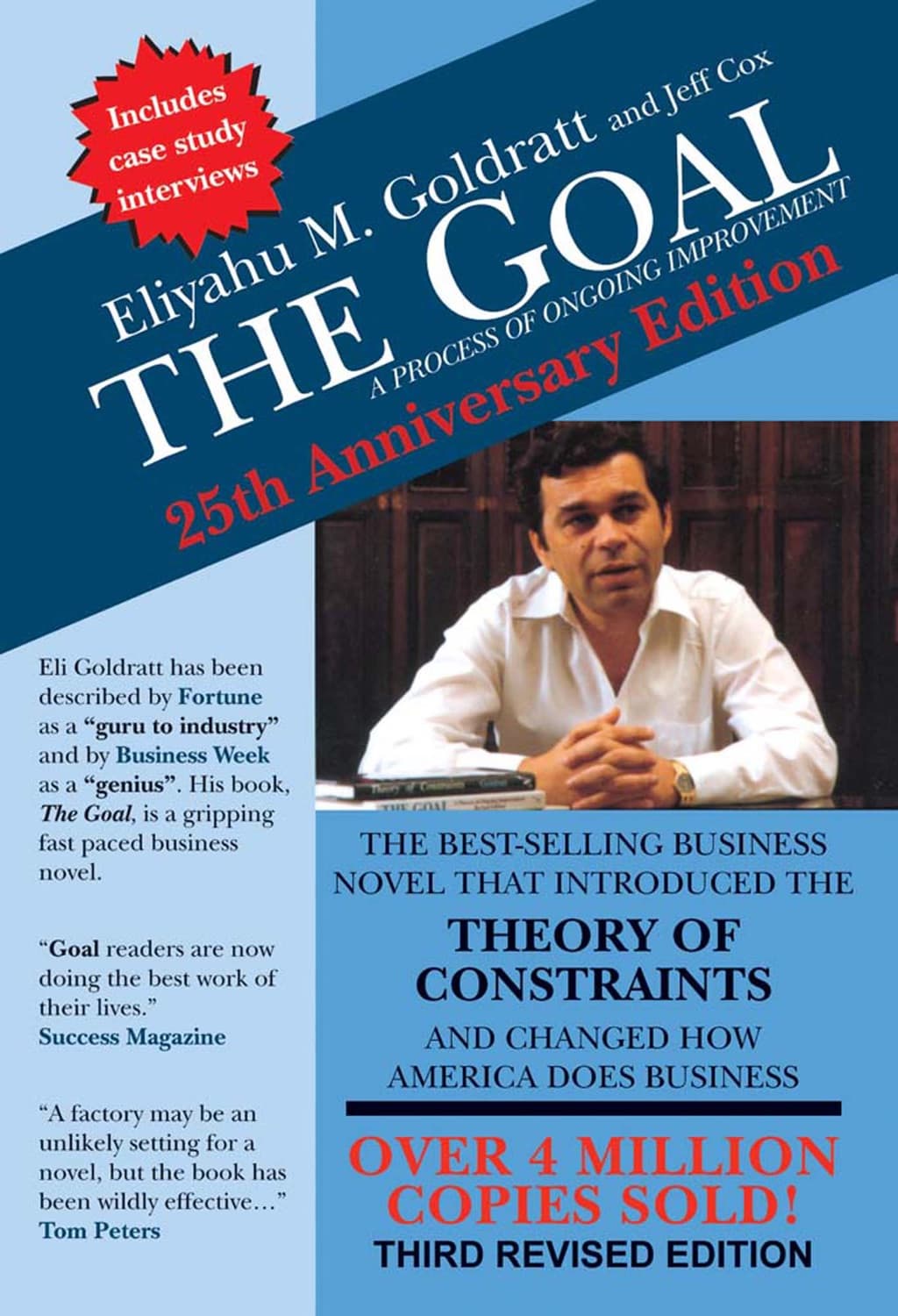 A cél – Eliyahu M. Goldratt, Jeff Cox könyvborító