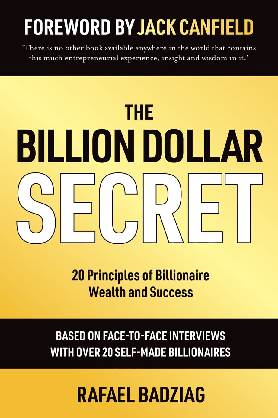 The Billion Dollar Secret – Rafael Badziag könyvborító