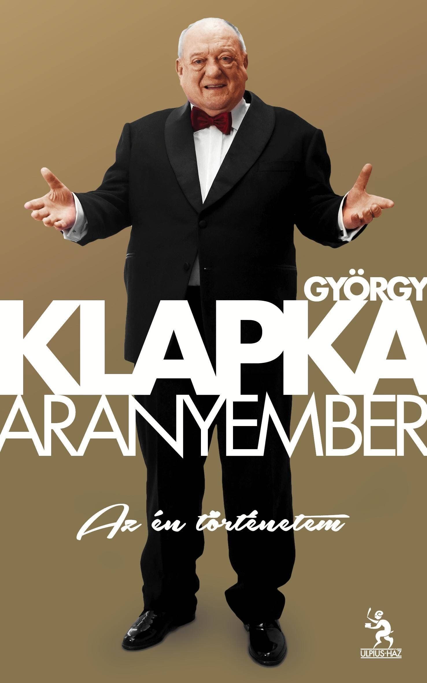 The Golden Man – Klapka György könyvborító