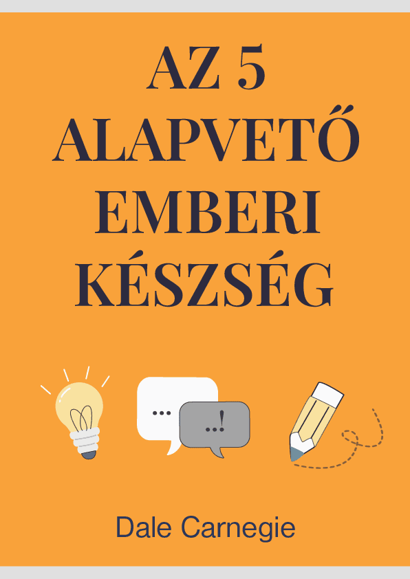 Az 5 alapvető emberi készség – Dale Carnegie könyvborító