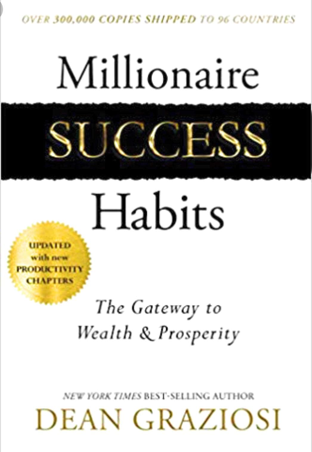 Millionaire success habits – Dean Graziosi könyvborító