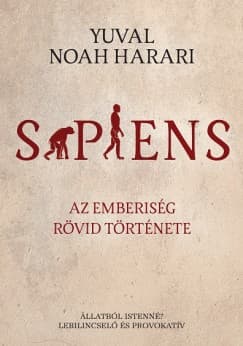 Sapiens – Yuval Noah Harari könyvborító