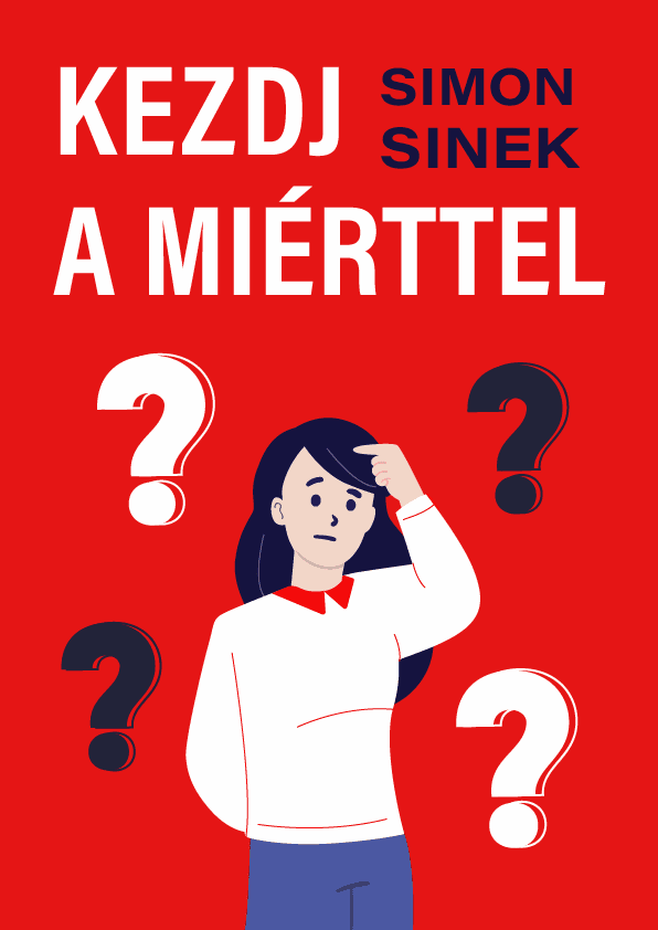 Kezdj a miérttel – Simon Sinek könyvborító
