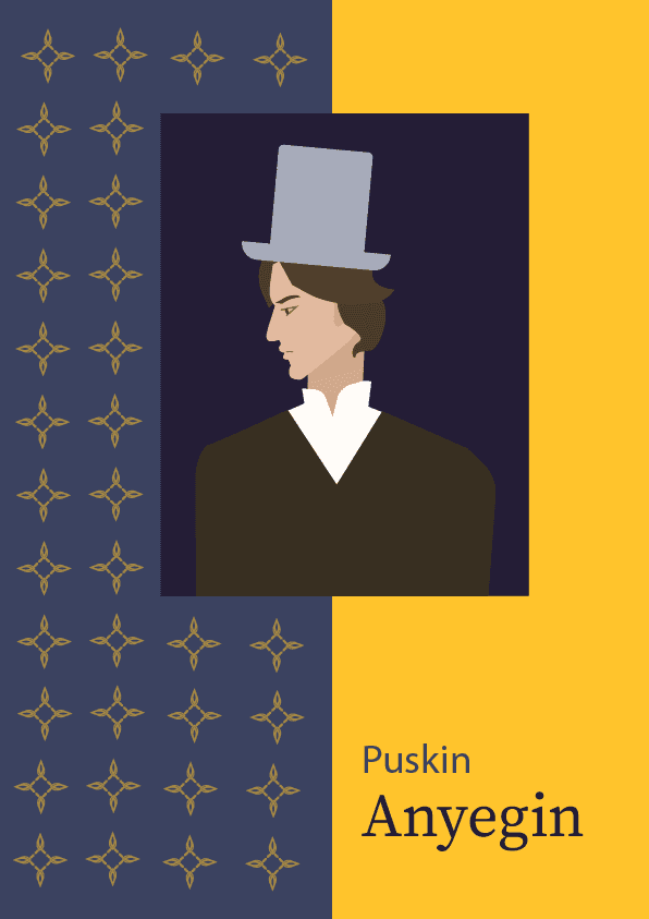 Anyegin – Puskin könyvborító